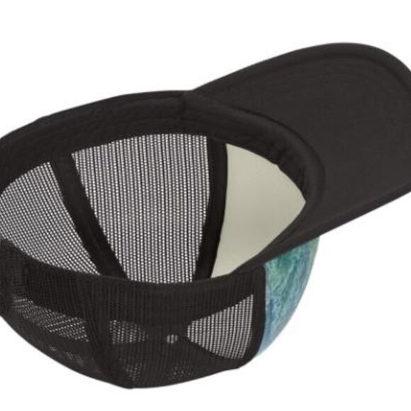 Vintage California Sunset Trucker Hat with Custom Leather 1956 License Plate Pat - Picture 4 of 4